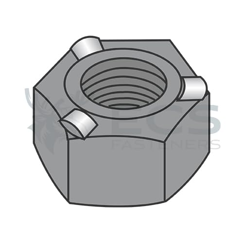 Generic 3/8-16 Hex Weld Nut with 3 Projections High Pilot Height Steel Plain - ECS-37NWHP3