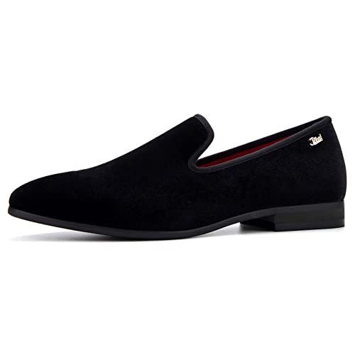 JITAI Men Loafers Slip-On Shoes for Men Fashion Dress Shoes Tuxedo Shoes