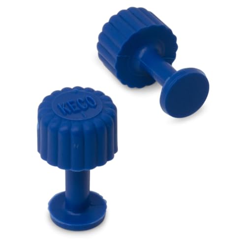 Dead Center 9 mm Blue Smooth Finishing Glue Tab (10 Pack)