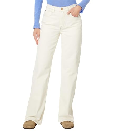 Free People Women's Tinsley Baggy High Rise S, Ecru