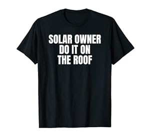 Balcony Power Station 600 Watt Solar System PV System Photovoltaic T-Shirt