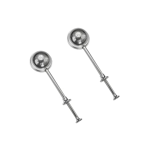 Lot de 2 infuseurs à thé en acier inoxydable de qualité alimentaire Cover