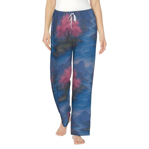 Pantalon de pyjama en polaire chaud pour femme frileuse la nuit