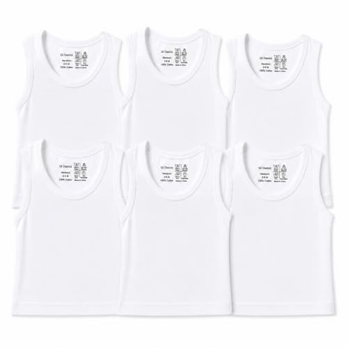 Newborn Baby Cotton Tank Tops Pack of 6