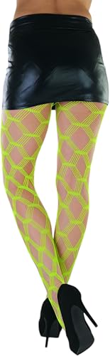 Image of ToBeInStyle Women's Large Mesh Fishnet Patterned Pantyhose Tights