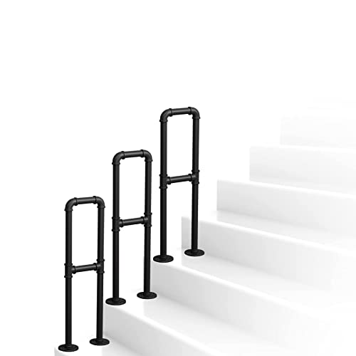 Garde-corps en U pour escalier de loft et jardin moderne