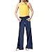 Girls Kids Jogger Sweatpants Baggy Elastic High Waist Wide Leg Long Pants Casual Sport Running Teen (Blue, 12-13 Years)