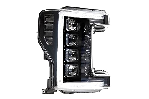 Morimoto Xb Led Headlights (White Drl), Fits 2017-2019 Ford Super Duty, Plug And Play Housing Upgrade, Dot Approved Led Assembly With Switchback Sequential Turn Signals & Uv Coated Lens (1X Lf503-Asm) #TOP2