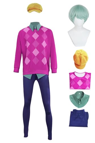 Baby Saja Cosplay Anime Costume Saja Hat Shirt Hoodies Baby Saja Wig Adults Mens Halloween Outfits