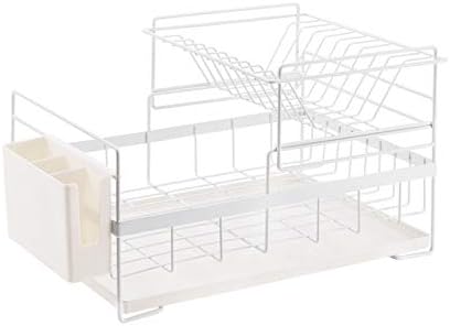 Amazon 二層食器 水切りかご 大型 水切りかご スリム ステンレス 二段 食器 かご 水切り 白 水切りラック オンライン通販