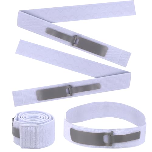4 Pcs Catheter Leg Bag Strap, Urinary Legband Holder Drainage Bag Straps Adjustable Catheters Tube Holder Anti Slip Urinary Incontinence Supplies for Men,Women