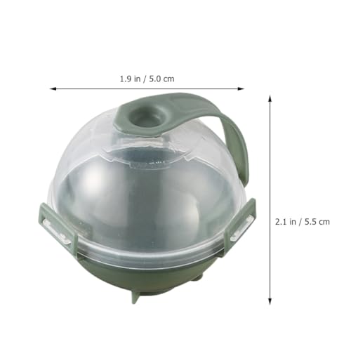 Molde para bolas de hielo redondas verde 10 pcs miniatura 2
