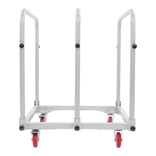 Carretilla de panel con capacidad 1400 lbs, acero resistente miniatura 5