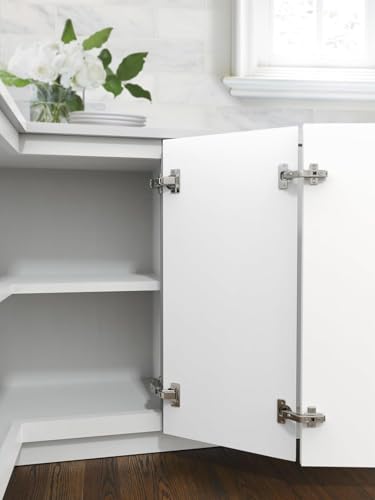 Charnières dissimulées double ouverture grand angle pour meuble angle - 3