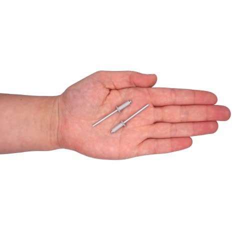 Rivets aveugles peints 4,0 x 12 mm aluminium mandrin acier