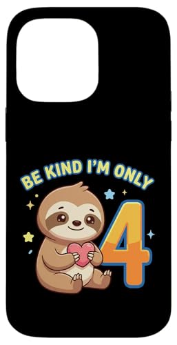���킢���i�}�P���m I'm Only 4 Funny Fourth Birthday �X�}�z�P�[�X iPhone 14 Pro Max �p