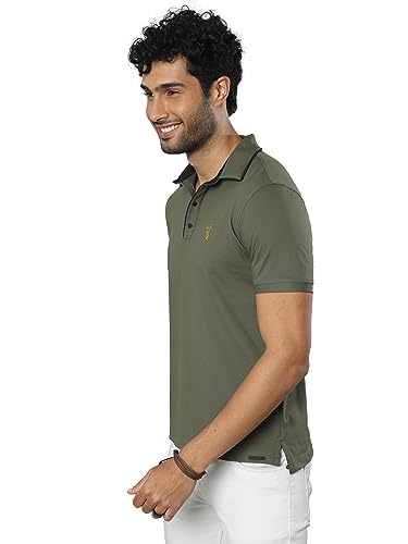 Image of STELLERS Men's Premium Softberry Pique Polo T-Shirt | Feather Touch Feel |Regular Fit| Odour Resistant| Anti-Static| Wrinkle Free | Quick Dry | Stretchable | Lightweight | Sweat-Proof