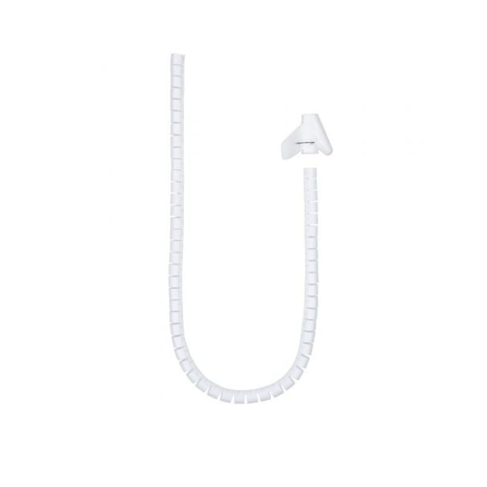 NANOCABLE 10.36.0002-​W - Organizador DE Cables Flexible 25MM 2 M Blanco