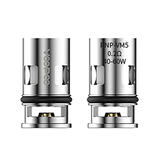 Bobina de malla original de VOOPOO PnP-VM5 Bobina de malla 0.2ohm/ PnP-VM6 0.15ohm adecuada para el kit Drag X y Drag S Cover