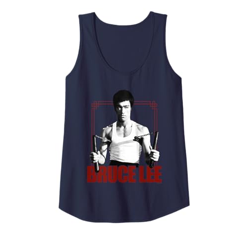 Nunchaku Stance Nunchaku de Bruce Lee Camiseta sin Mangas