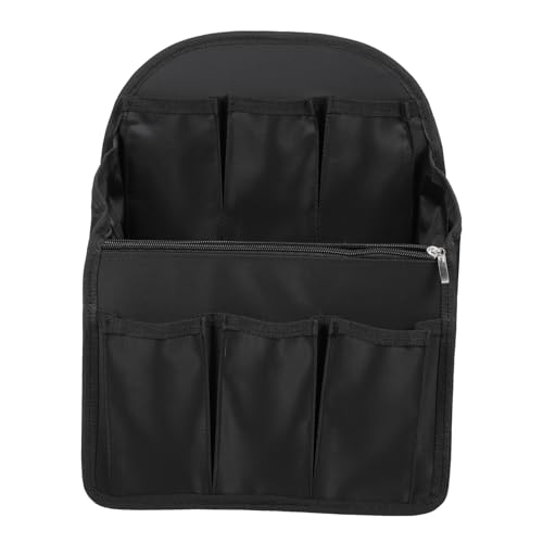 Organiseur de sac à dos en nylon résistant avec poches zippées pour voyage