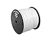 Pacer Duplex Cable, 14 AWG, 100 ft, White (Red/Black)