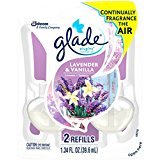 Glade, PlugIns Scented Oil Refill, Lavender & Vanilla - 2 ea (Pack of 8)