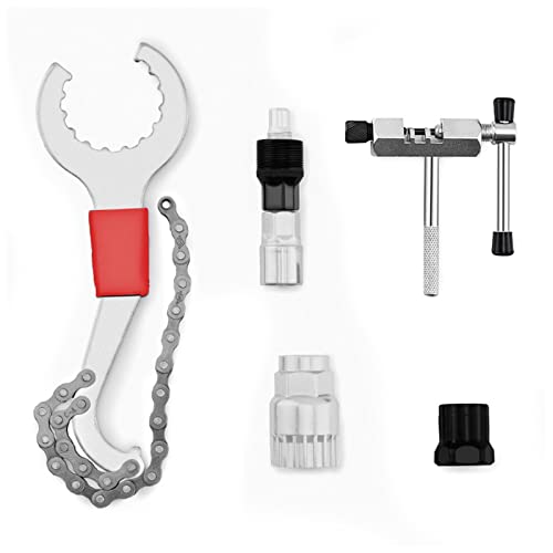 5 Pcs Bike Repair Tools Ergonomic Handle proof Bike Tool Accessories for Outdoor Biking