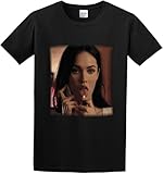 Men's Megan Fox Jennifers Body T Shirt T-Shirt Print Tees Short Sleeve O Neck Manches Courtes(Large)
