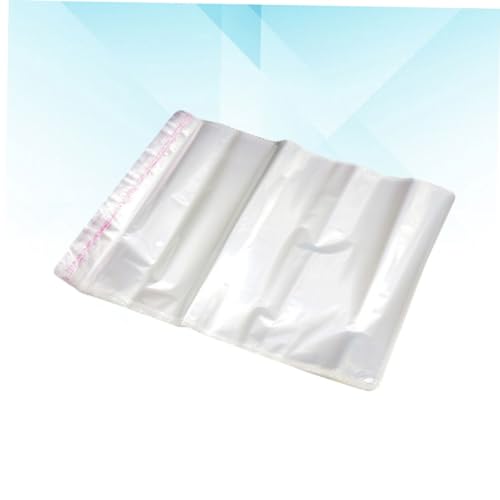 Homoyoyo 100PCS Transparent Self Sealing Clothes Packing Bags Plastic Garment Storage for Shoes Clothes and Accessories Odorless Moisture for Home4