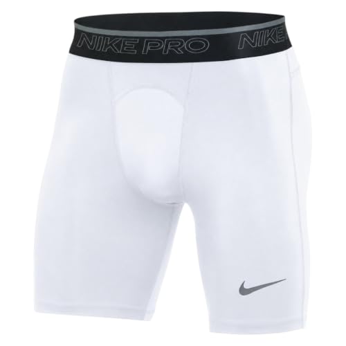 Nike Mens PRO Training Compression Short White...