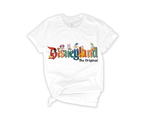 Disneyland The Original Tshirt, Mickey Disneyworld Vacation Shirt, Mickey and Friends Shirt, DisneyWorld Trip Birthday Gift