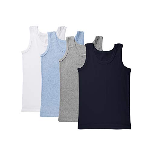 Brix Toddler Boys Tank Tops  3-Pack Cotton Shirts Comfort Toddler Clothes. 5T