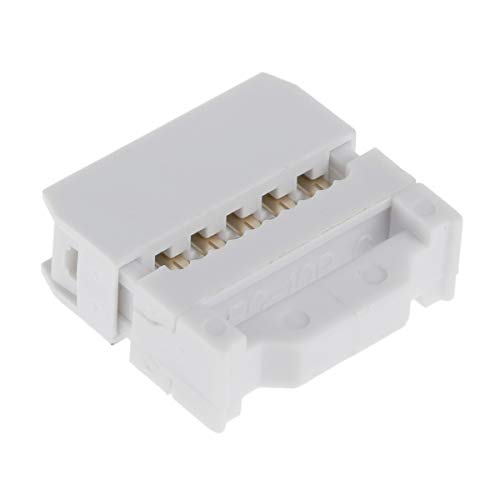 [GTT] 10-Way IDC Connector Socket for Cable Mount, 2-Row (10 PCS Per Pack)