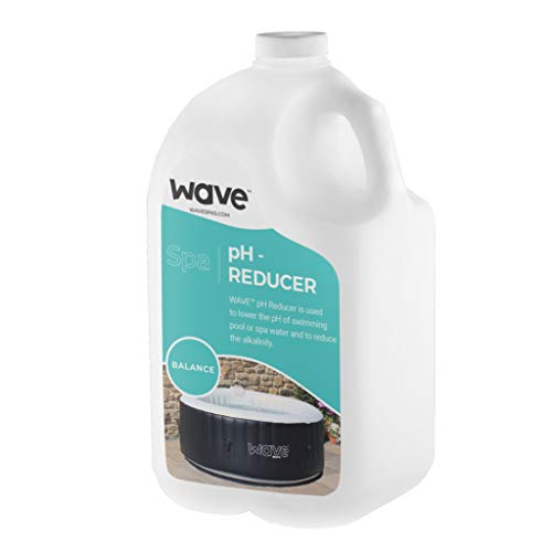 WAVE Hot Tub, Spa and Swimming Pool pH Reducer 1L - Improves Water Quality, pH Regulator, Beneficial for Health