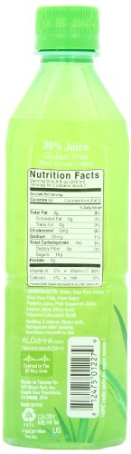 ALO Aloe Vera Juice Drink | APPEAL - Pomelo + Grapefruit + Lemon | 16.9 fl oz, Pack of 12 | Plant-Based Drink with Real Aloe Pulp - Thumbnail 4