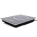 Avanti IH1800L1B-IS Portable Cooktop Electric Hot Plate Stove Top with Single Induction Burner, 6 Power Settings, Temperature Touch Control 140-460F Perfect for Campers & Tiny Homes, 1800-Watts, Black