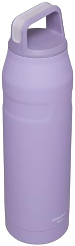 Image of Stanley IceFlow Cap and Carry Water Bottle | Wide Mouth Twist Lid | Lightweight & Leakproof for Travel & Sports | Insulated Stainless Steel | BPA-Free