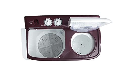 Image of Haier 7 Kg 5 Star Rating Semi Automatic Top load Washing Machine (HTW70-1187BON, White)