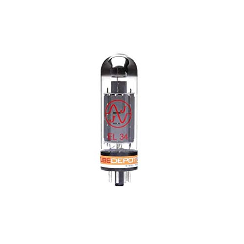 JJ Electronics JJ EL34 PWR VACUUM TUBE JJ-EL34 (Pack of 5)
