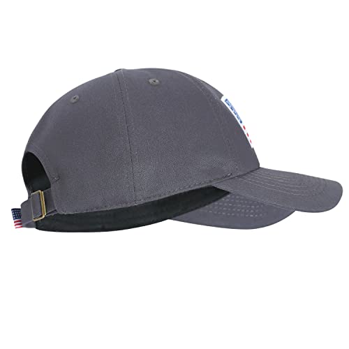 Image of IIN American Flag Baseball Cap for Men Women Low Profile USA Army Tactical Operator Military Plain Dad Hat