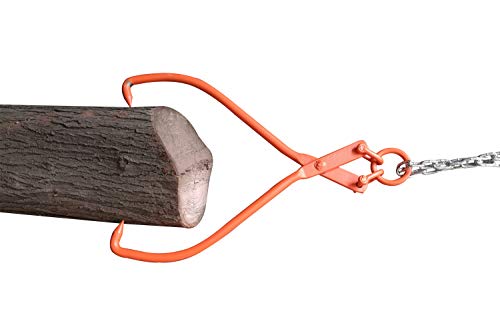 32" Skidding Tongs Log Lifting / Dragging Steel Tongs Log Lifting, Handling, Dragging & Carrying Tool / O-Ring / 32" Jaw Opening #TOP3