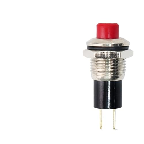 Mini-interrupteur rouge 10mm pour personnaliser vos lampes et modélisme ferroviaire à la maison