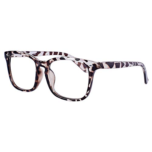 Preisvergleich Produktbild Sonnenbrille Blaulicht-Schutzbrille Für Männer Frauen Anti-Blaustrahl-Computerbrille Computerschutz Eye-C4_Leopard