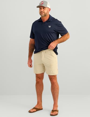 Image of HUK Men's Next Level 7 inch Quick-Drying Performance Shorts