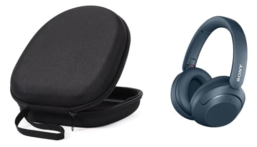 M.G.R.J® Portable Carrying Case Cover for Sony WH-CH720N / WH-CH710N / WH-XB900N / WH-XB910N Headphone (Hard|EVA|Black)