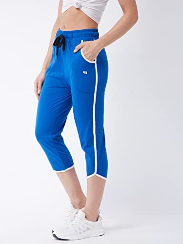 Image of Modeve Women Striped Cotton Blend Capri