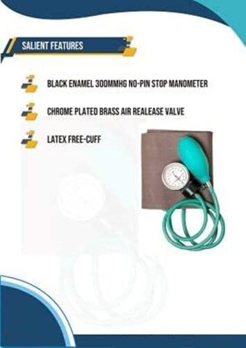 Sphygmomanometer | Aneroid BP Monitor (Pack of 1)