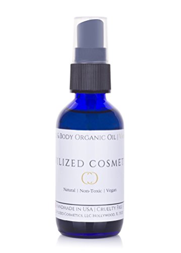 Vanilla Scented Face & Body OIl - Organic, Natural, Non-Toxic, Cruelty-Free, Plant-Based
