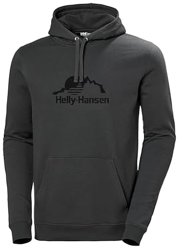 Helly Hansen Hombres Sudadera con Capucha Nord Graphic Pull-On, Ebenholz 2.0, L | Ya disponible en tu tienda friki favorita! En mundofriki.es!
